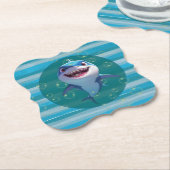 Baby Shark Paper Coasters ペーパーコースター (アングル)