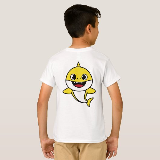 Baby Shark Tシャツ (裏面フル)
