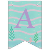 Baby Shark Themed - Happy Birthday Banner  バンティングフラッグ (第3の旗)