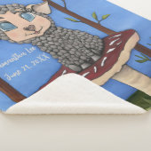 Baby Sheep on Toadstool シェルパブランケット (3/4)