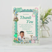 Baby Showerのツイートありがとう サンキューカード (スタンド正面)