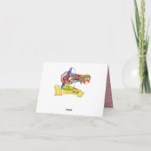 Baby Showerの贈り物をありがとう サンキューカード (裏面)