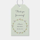 Baby Shower ギフトタグ (正面)