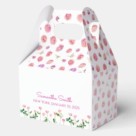 BABY SHOWER フェイバーボックス (裏面)