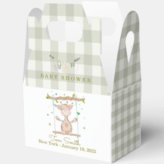 BABY SHOWER フェイバーボックス (見開き)