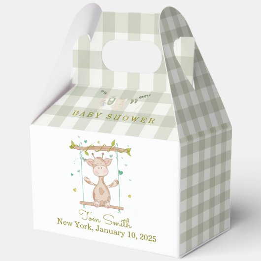 BABY SHOWER フェイバーボックス (裏面)