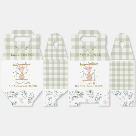 BABY SHOWER フェイバーボックス (見開き)