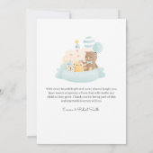 BABY SHOWER 招待状 (裏面)