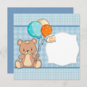 Baby Shower 招待状 (正面/裏面)