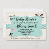 Baby Shower 招待状 (正面)