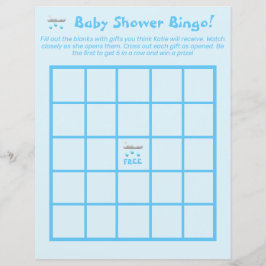 Baby Shower Bingoのカスタマイズが可能