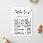 Baby Shower Bingo Card Game ノートカード (正面/裏面インサイチュ)