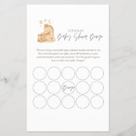 Baby Shower Bingo Game チラシ