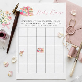 Baby Shower Bingo Game A New Chapter Begins