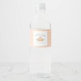 Baby Shower Bottle Label | A Little Pumpkin ペットボトルラベル