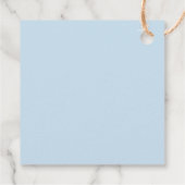 Baby Shower Boy with bow フェイバータグ (裏面)