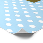 Baby Shower Boys TWINS,blue,エレガント,40x52 300pp ポスター (角)