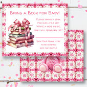 Baby Shower Bring a Book for Baby チラシ