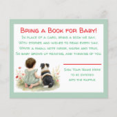Baby Shower Bring a Book for Baby Raffle チラシ (正面)