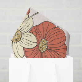 Baby Shower | Butterflies & Blossoms 詩的な花模様 薄葉紙