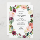 Baby Shower by Mail春フローラ 招待状 (正面/裏面)