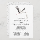 Baby Shower by Mail 招待状 (正面/裏面)