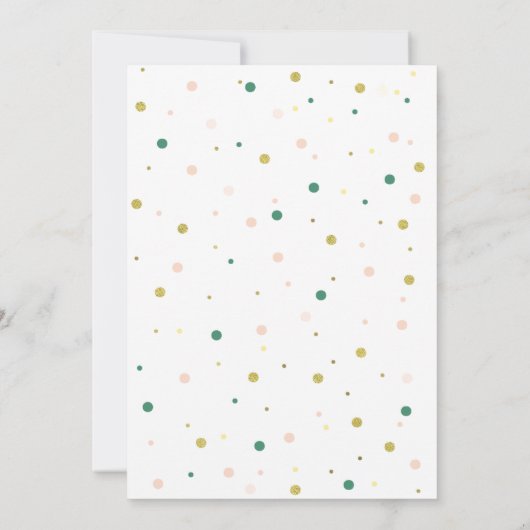 Baby Shower by Mail 招待状 (裏面)