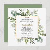 Baby Shower by Mail 招待状 (正面/裏面)