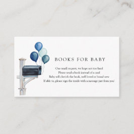 Baby Shower by Mail Send a Book エンクロージャーカード