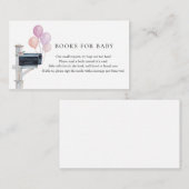 Baby Shower by Mail Send a Book エンクロージャーカード (正面/裏面)