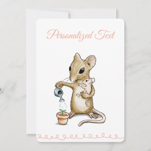 Baby Shower Card シーズンカード (正面)