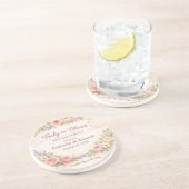 Baby Shower Coasters | Teddy Bear | Baby in Bloom コースター (側面)