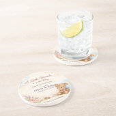 Baby Shower Coasters | Teddy Bear | Little Miracle コースター (側面)