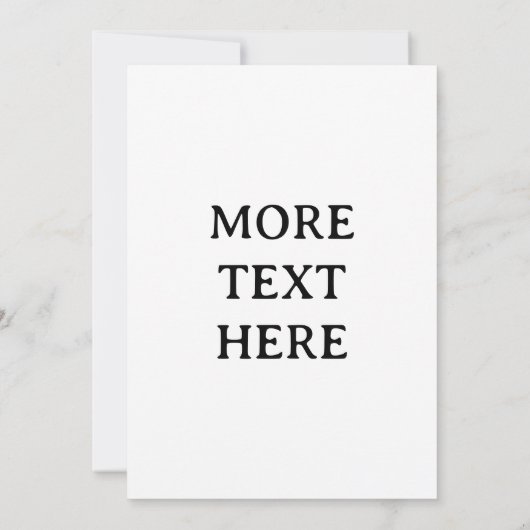 BABY SHOWER CUSTOM PHOTO INVITATIONS 招待状 (裏面)