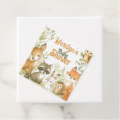 Baby Shower Cute Baby Animals フェイバータグ (インサイチュ)