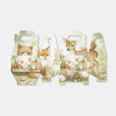 Baby Shower Cute Baby Animals フェイバーボックス (折り畳みなし)
