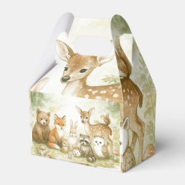 Baby Shower Cute Baby Animals フェイバーボックス