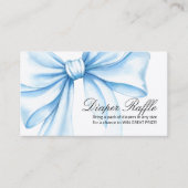  Baby Shower Enclosure Cards "Diaper Raffle" . エンクロージャーカード (正面)