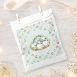 Baby Shower Favor Bag Dinosaur Dino Mite Party フェイバーバッグ