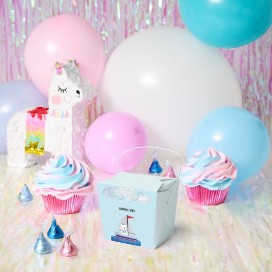 Baby Shower Favor Bags フェイバーボックス (パーティー)