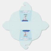 Baby Shower Favor Bags フェイバーボックス (見開き)