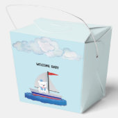 Baby Shower Favor Bags フェイバーボックス (裏面)