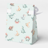 Baby Shower Favor Box Dinosaur Dino Mite Party フェイバーボックス (裏面サイド)