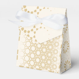 Baby Shower Favor Box with Ribbon Geometric & Baby フェイバーボックス