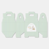 Baby Shower Favor Boxes Mother Goose and Gosling. フェイバーボックス (見開き)