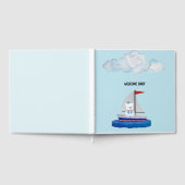 Baby Shower Foil Guest Book ゲストブック (全面)