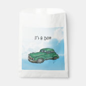 Baby shower for a boy, sedan フェイバーバッグ (正面)