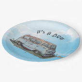 Baby shower for a boy, van ペーパープレート (アングル)