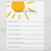 Baby Shower Games for 来 here the  son チラシ (正面)