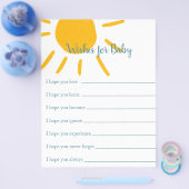 Baby Shower Games for 来 here the  son チラシ (シングル)